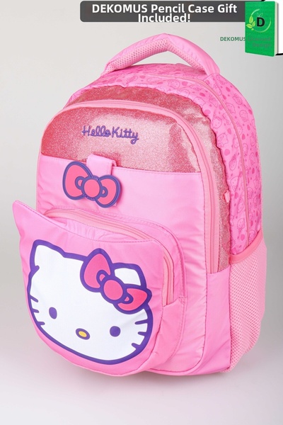 Hello Kitty x Σχολική τσάντα μεγάλου μεγέθους με άδεια χρήσης της Dekomus, συ...