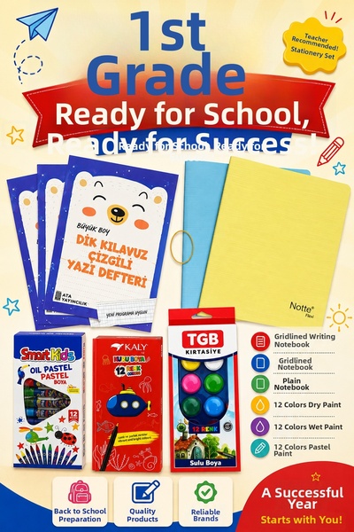 Ata Yayıncılık 1St Class Stationery Set