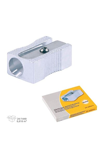 Zufigo (5 Pcs) Ark 212 3A Rectangular Metal Pencil Sharpener