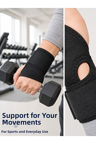 FTA TİCARET Wrist Brace with Thumb Support Adjustable Wrist Wrap Sports Wrist...