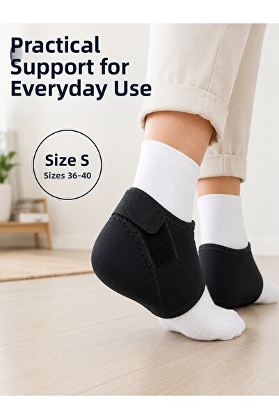 FTA TİCARET Adjustable Heel Support, Size S, 36-40, Flexible Comfortable Heel...