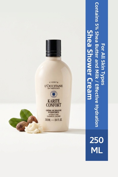 L'Occitane Shea Shower Cream, Moisturizing and Nourishing with Shea Butter an...