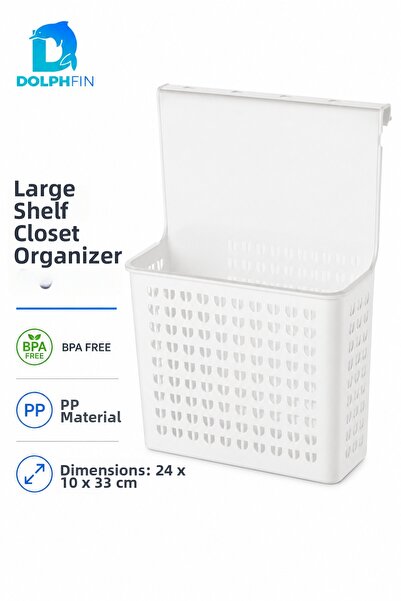 DolphFin Large Hanging Cabinet Organizer 24X10X33 cm Behind the Door Kitchen ...