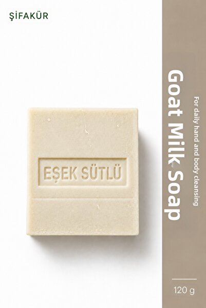 ŞİFAKÜR BİTKİSEL SAĞLIK ÜRÜNLERİ Donkey Milk Soap Daily Hand and Body Cleansi...