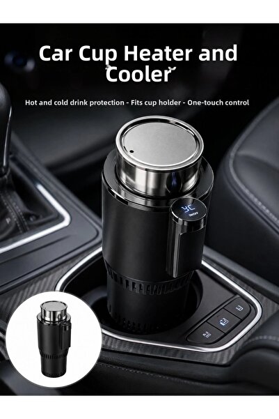 SORA GROUP Car Cup Holder with Heating and Cooling Features, Smart New Genera...