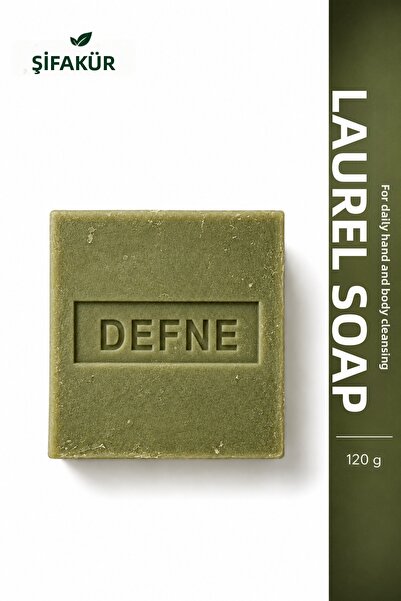 ŞİFAKÜR BİTKİSEL SAĞLIK ÜRÜNLERİ Bay Soap Containing Bay Oil, Olive Oil and G...
