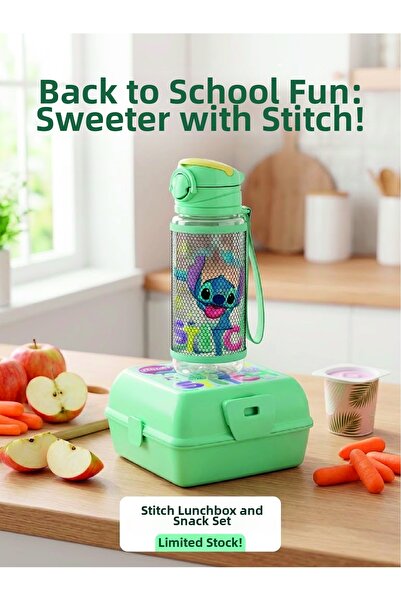 Stitch Lisanli Water Bottle and Nutrition Container