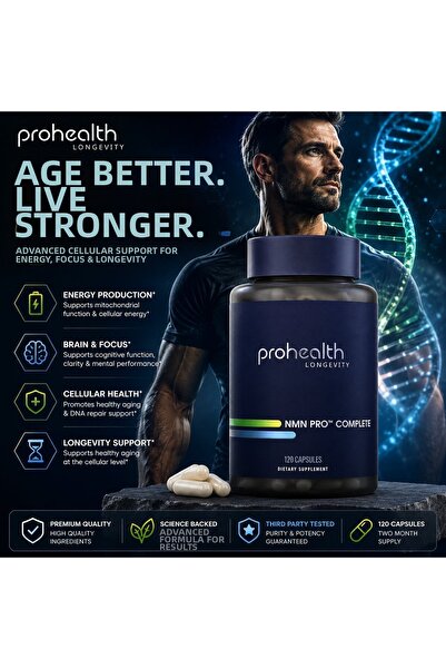 ProHealth Longevity Prohealth Nmn Pro Complete Uthever Nmn Trans-Resveratrol ...