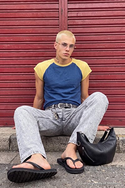 Trendyol Collection Gray Baggy / Loose Fit Denim Pants Jeans Tmnaw24Je00027