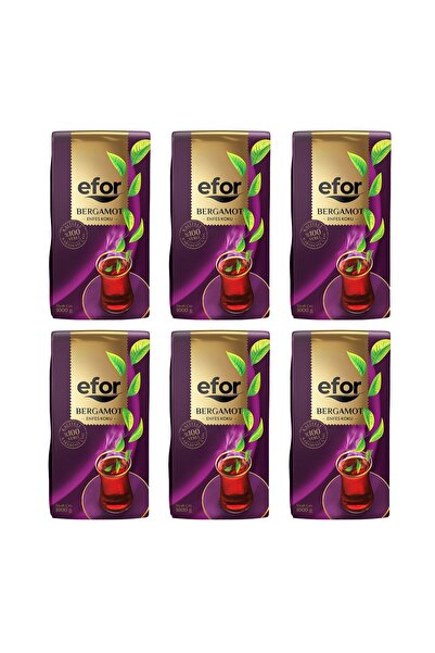 Efor Efor Bergamot Siyah Dökme Çay 1.000gr X 6 Adet