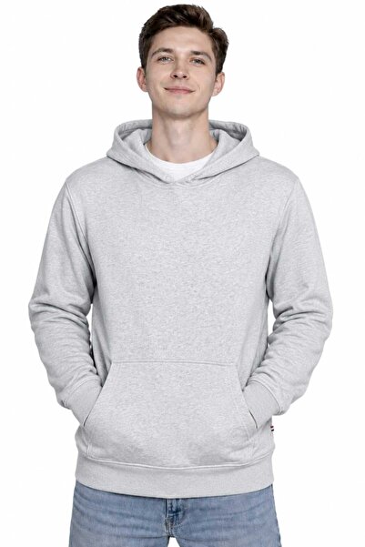 COUPON Hooded Sweatshirt / Gray Melange