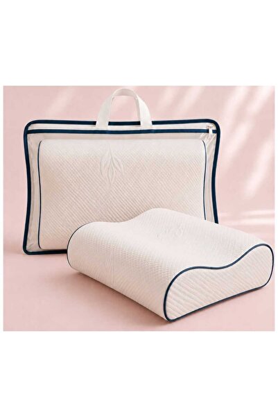 ce home collectıon Ortopedik Visco Boyun Destekli Yastık 35x55x15/12 cm– ve B...