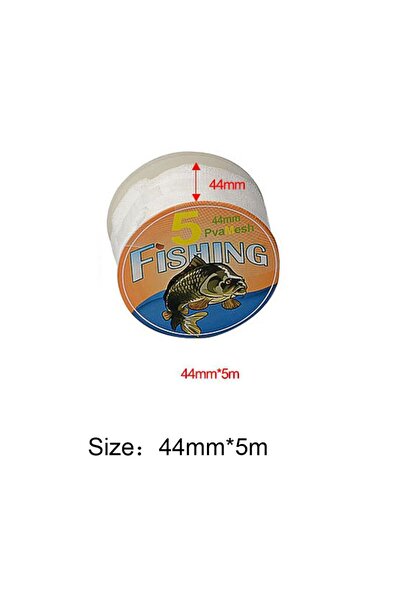 Choice -44mm X 5m New 5M PVA Diameter 25/37/44mm Water dissolving Mesh Fishin...