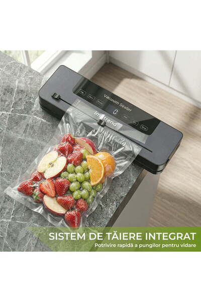 Generic Vacuum Food Sealer, 5 Functions, Cutter, 10 Bags Included