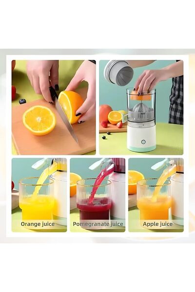 Generic Portable electric citrus juicer 500ml, 45W, USB charging