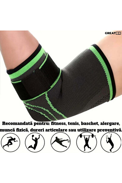 Generic Bandă elastică GREATON pentru braț – Bandă de compresie pentru protec...