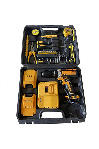 Generic Cordless drill and screwdriver 48V, 35Nm + 30-Piece Set