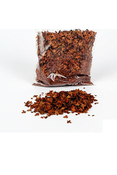 Choice 1 bag Orange Leaves Static Model DIY Miniature Leaf 35ml Micro Landsca...