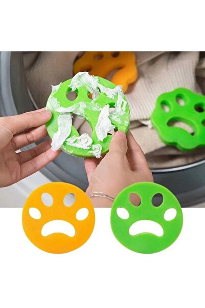 Generic Set of 2 reusable pet hair remover accessories, 7x7cm
