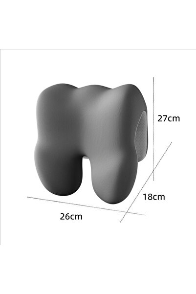 Choice 27x26x18cm Black gray Office Workstation Chair Headrest Neck Pad for S...