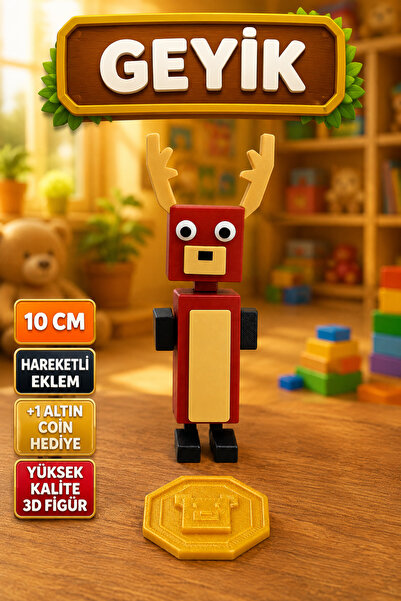 YAGLİZ Super Bear Adventure Geyik Oyuncak