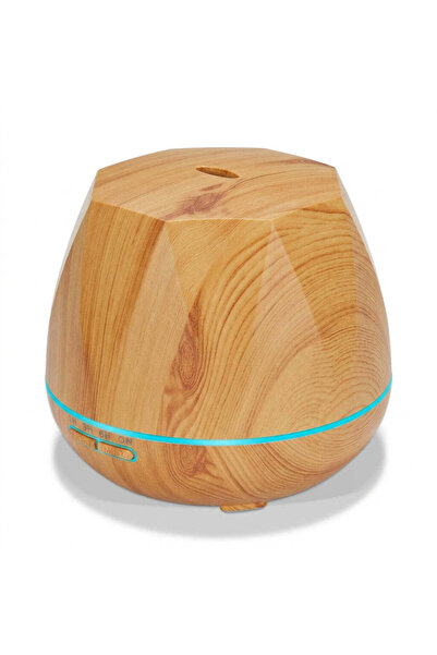 Generic Octagonal humidifier in light wood look, silent