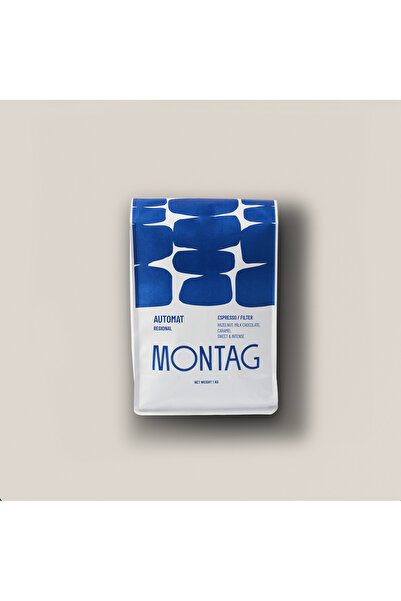 MONTAG COFFEE ROASTERS Automat Çekirdek / Öğütülmüş Kahve 1 kg