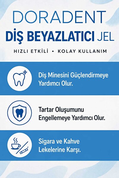 doradent Diş Beyazlatıcı Jel