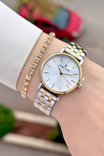 Daniel Klein Gold Metallic Color 30 mm 2 Year Warranty Women's Wristwatch and...