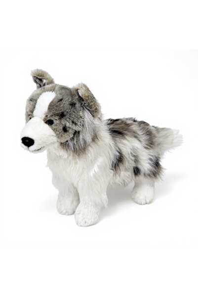 Choice Border Collie Realistic Border Collie Plush Toy Highly Detailed Soft H...
