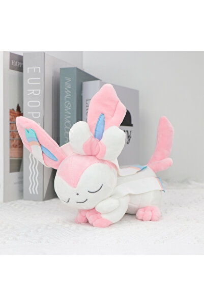 Choice 19-27cm long Sylveon Sleeping Eevee Plush Charizard Sylveon Sprigatito...