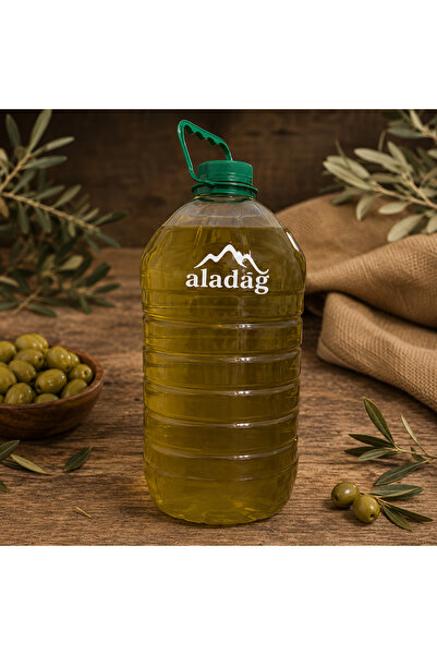 ALADAĞ Naturel Sızma Taş Baskı Soğuk Sıkım Zeytinyağı 4.5L