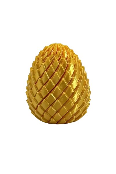 choice2 golden Funny 3D Printed Dragon Egg Spinning Fidget Toy Stress Relief ...