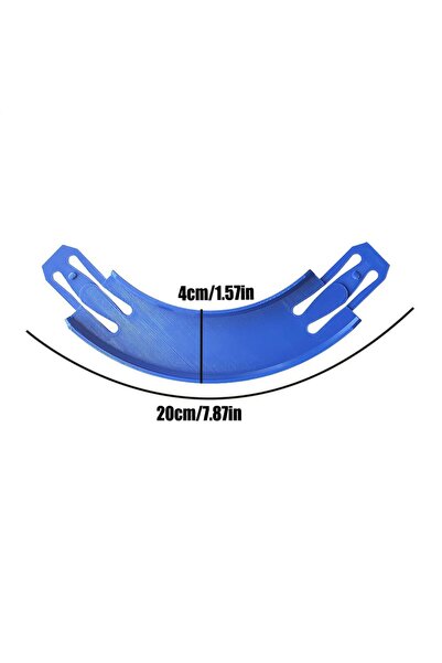 Choice A 20CM Kids Toddler Toy Car Tracks Connectors 90 Degree Curve Track Co...