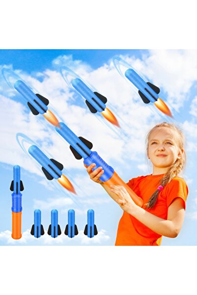 Choice Rocket Toy Foam Rocket Launcher Toy Set for Kids Outdoor Birthday Gift...