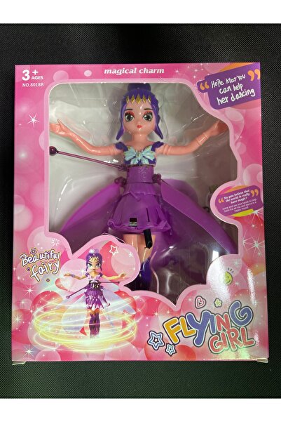 choice2 purple Rotating Luminous Princess Helicopter Doll Dancing Airplane Ge...