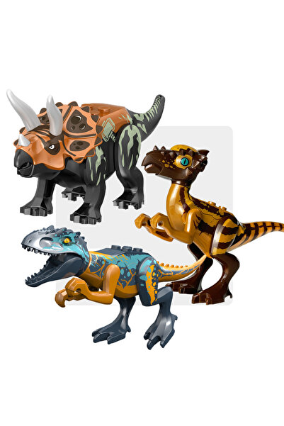 Choice13 Dinosaur Set M Cool Jurassic Dinosaurs World Velociraptor Triceratop...