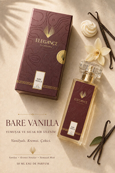 silver elegance vip perfume Bare Vanilla Edp 50 ml – Tatlı ve Vanilyalı Kadın...