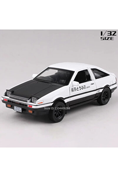 Choice7 نموذج سيارة رياضية AE86 LP770 Divo بمقياس 1:32 باللونين الأسود والأبي...