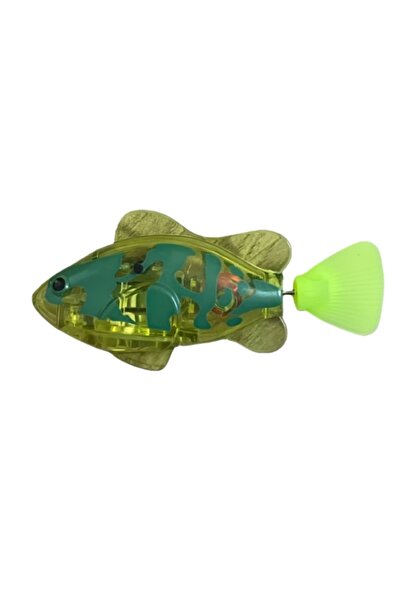 Choice L25-01Y Baby Bath Light-Up Sensor Electric Small Fish Playing in Water...