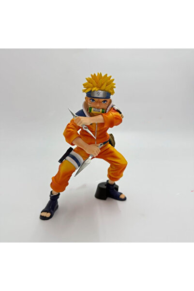BANDAI 18CM Uzumaki Naruto New 18cm Naruto Anime Figure Uzumaki Naruto Figuri...