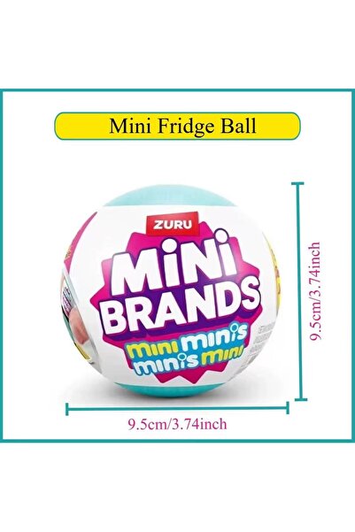 Choice Refrigerator Ball New ZURU Mini Brand Surprise Refrigerator Ball Myste...