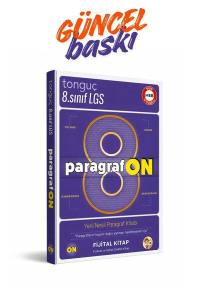Tonguç Yayınları Tonguç Lgs Paragrafon 8. Sınıflar Için