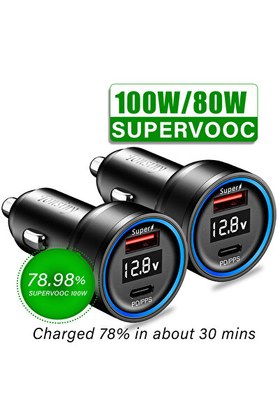 Choice 2 pack car charger For 15 12 Nord 4 N30 car charger for Find X8 N5 N6 ...