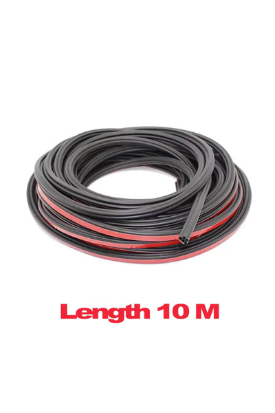 Choice1 10M Car Door Seal Strip Double Layer Auto Trunk Seal Strip 5m/8m/10m ...