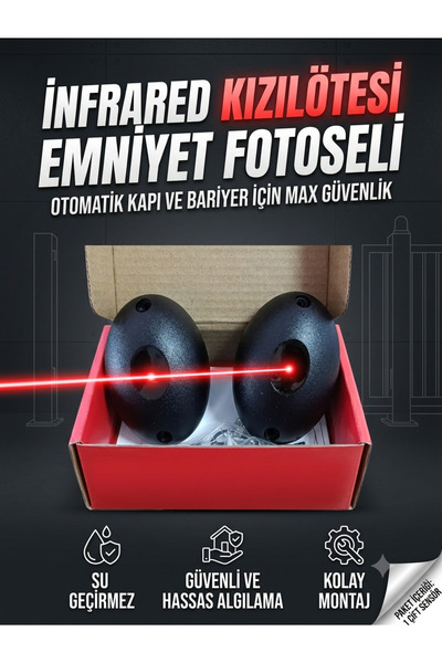 SINGLE Teknomaster Otomatik Kapı Emniyet Kızılötesi Fotosel Seti
