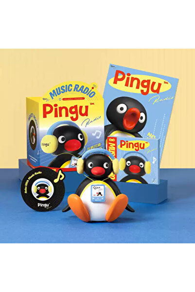 Choice Gift box packed Martube New Pingu Listening To Music Shaking Head Spea...