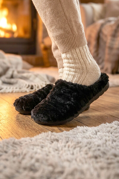 GEZER Women's Winter Home Garden Comfortable Sole Gondola Slippers
