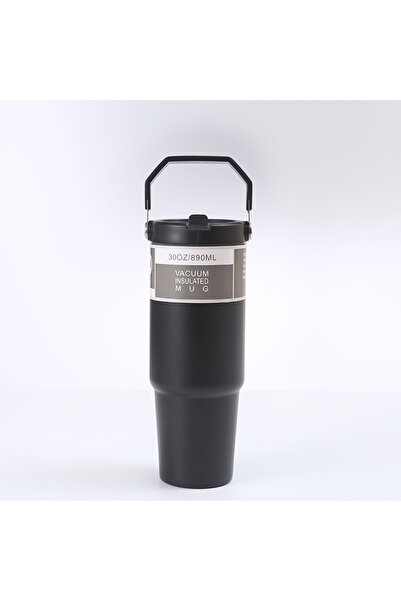 Choice 801-900ml black 30OZ Portable Car Cup Stainless Steel Thermos Cup with...