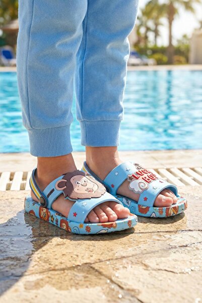 GEZER Summer Boys' Wet Floor Suitable Home Garden Beach Pool Daily Slippers S...